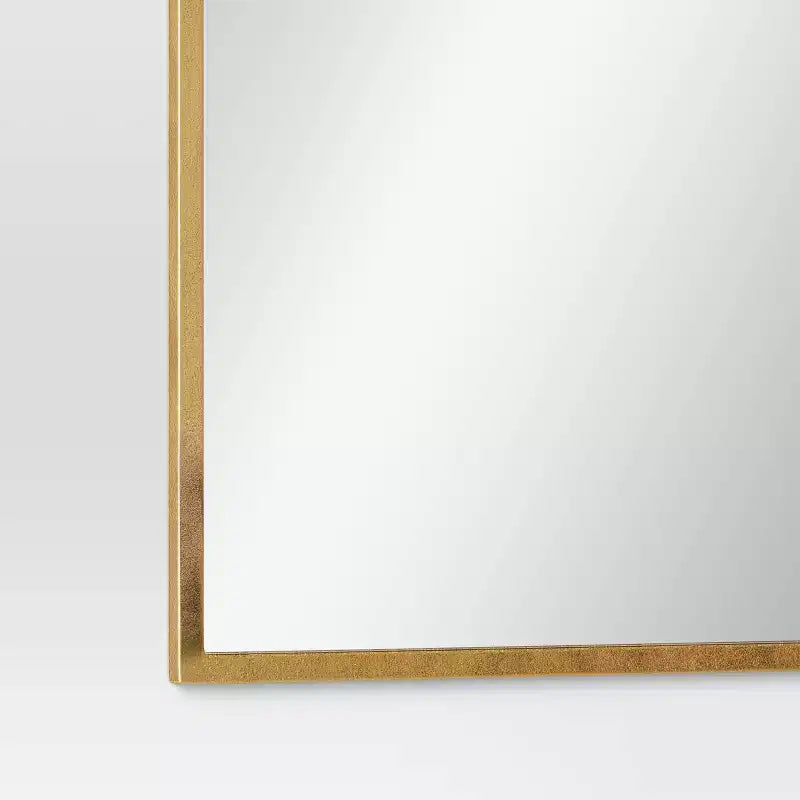 Miroir mural décoratif doré 20x30 pouces - Cadre floral
