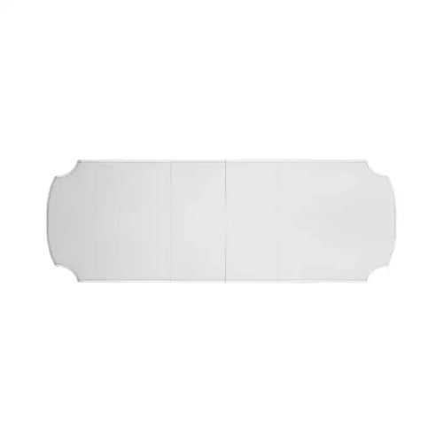 Table à manger double pied de 305 cm – Finition Perle Antique