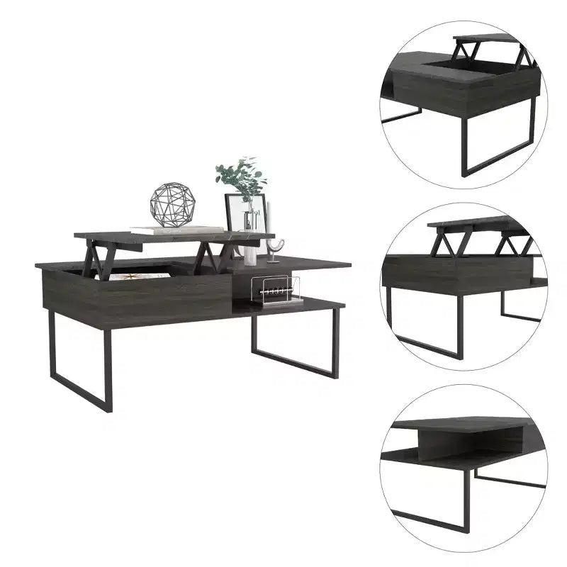 Venice Coffee Table Espresso - Boahaus