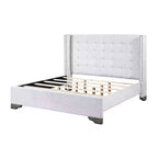 Lit plateforme King californien de 90 po - Touffeté sans boutons