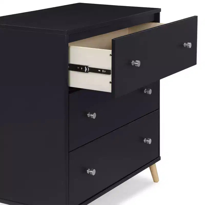 Commode à 3 tiroirs Jordan pour enfants avec tiroirs autobloquants