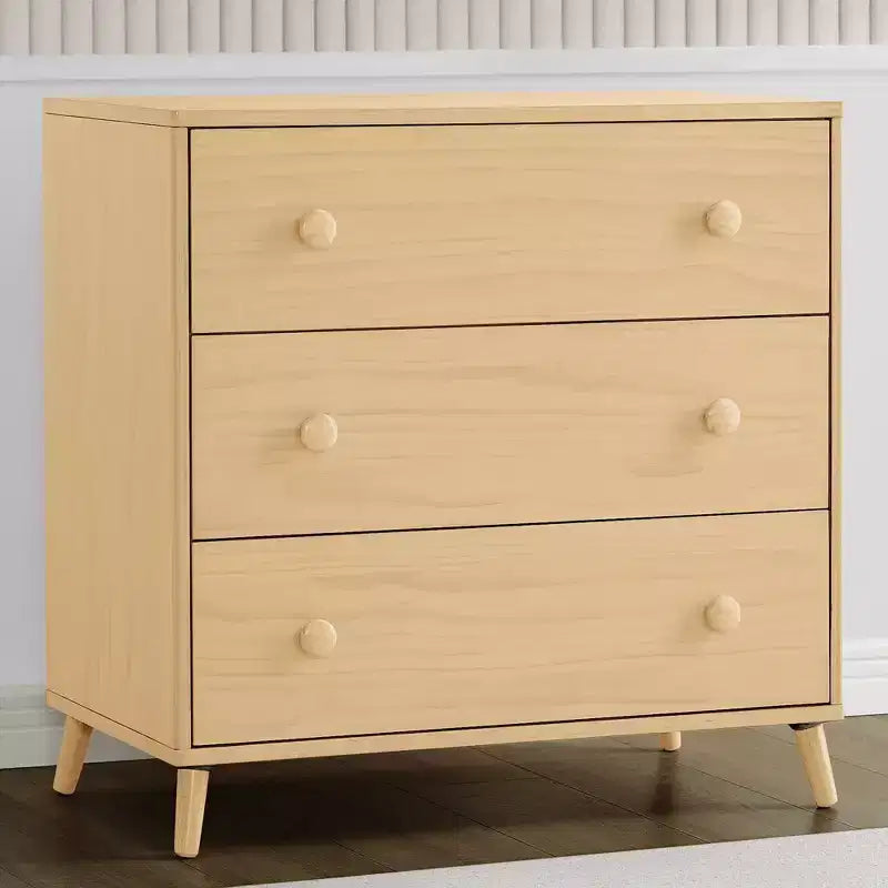 Commode à 3 tiroirs Jordan pour enfants avec tiroirs autobloquants