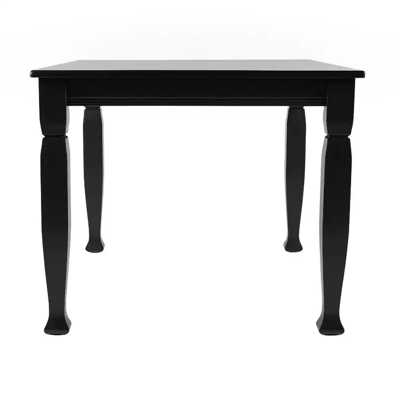 Table à manger en bois Merrick Lane avec pieds sculptés