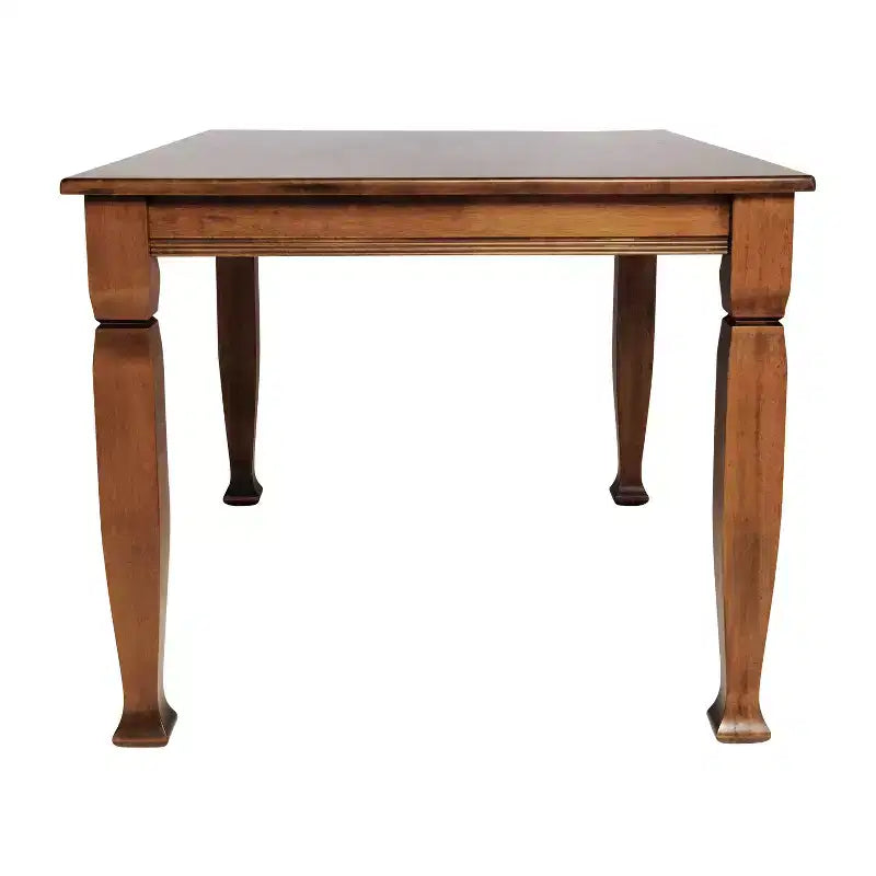 Table à manger en bois Merrick Lane avec pieds sculptés