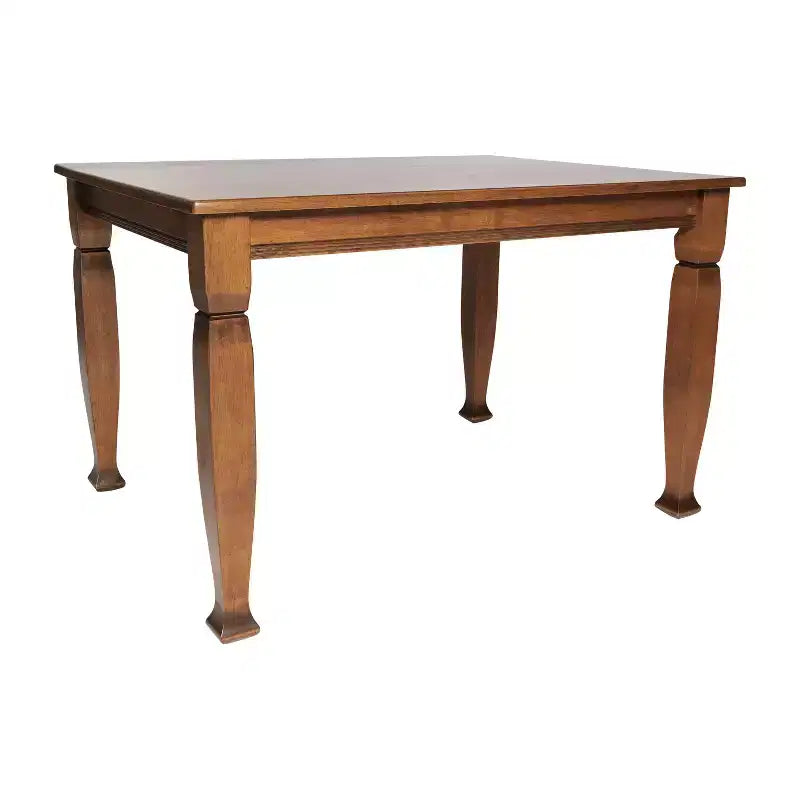 Table à manger en bois Merrick Lane avec pieds sculptés