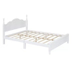 Ensemble de chambre 3 pièces - Lit plateforme Queen/Full et 2 tables de chevet