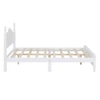 Ensemble de chambre 3 pièces - Lit plateforme Queen/Full et 2 tables de chevet