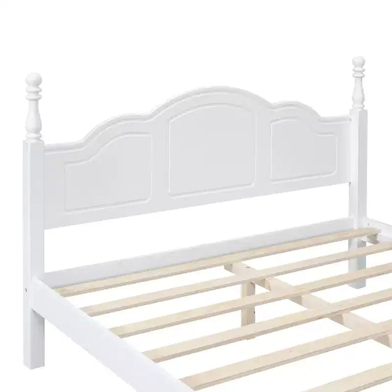 Ensemble de chambre 3 pièces - Lit plateforme Queen/Full et 2 tables de chevet