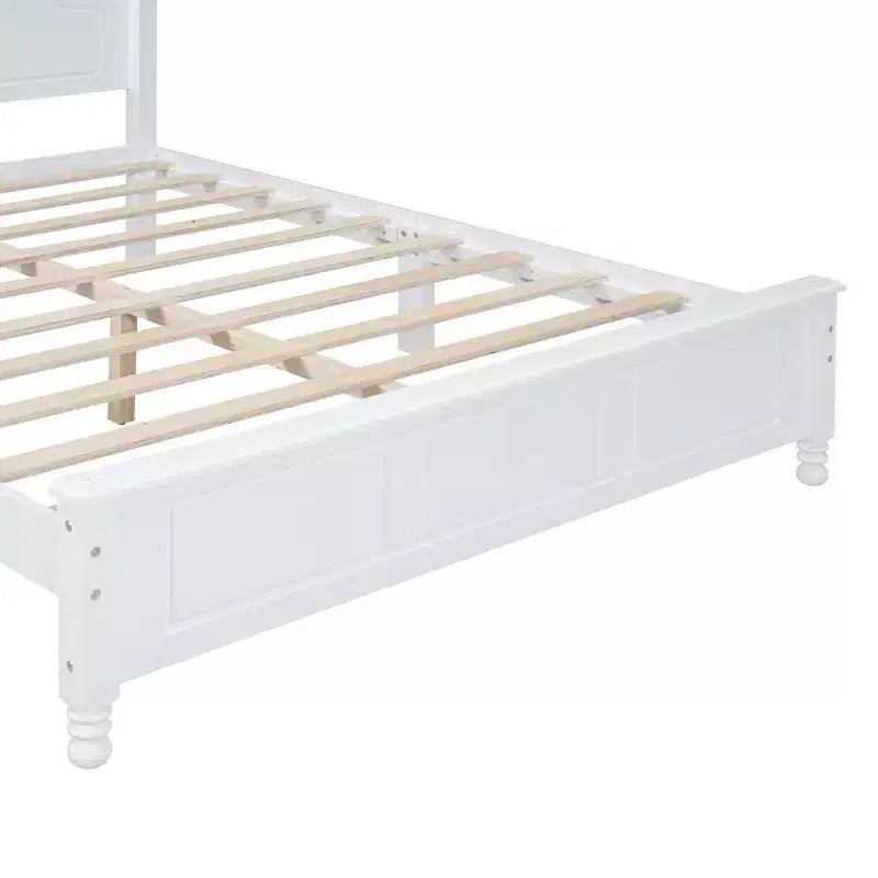 Ensemble de chambre 3 pièces - Lit plateforme Queen/Full et 2 tables de chevet