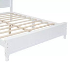 Ensemble de chambre 3 pièces - Lit plateforme Queen/Full et 2 tables de chevet