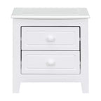 Ensemble de chambre 3 pièces - Lit plateforme Queen/Full et 2 tables de chevet