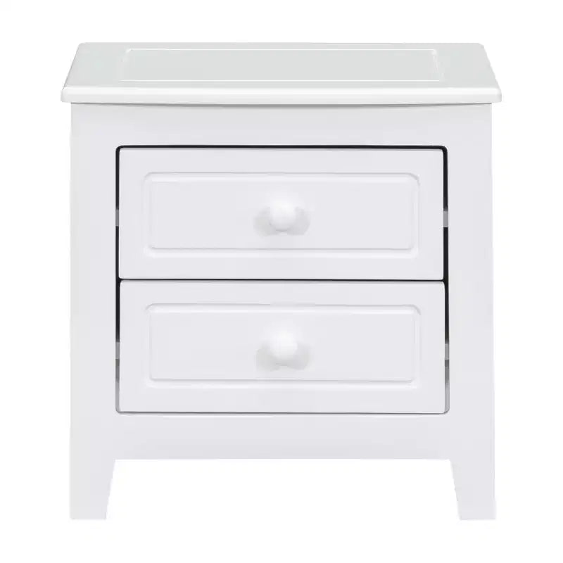 Ensemble de chambre 3 pièces - Lit plateforme Queen/Full et 2 tables de chevet