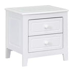 Ensemble de chambre 3 pièces - Lit plateforme Queen/Full et 2 tables de chevet