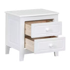Ensemble de chambre 3 pièces - Lit plateforme Queen/Full et 2 tables de chevet