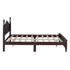 Ensemble de chambre 3 pièces - Lit plateforme Queen/Full et 2 tables de chevet