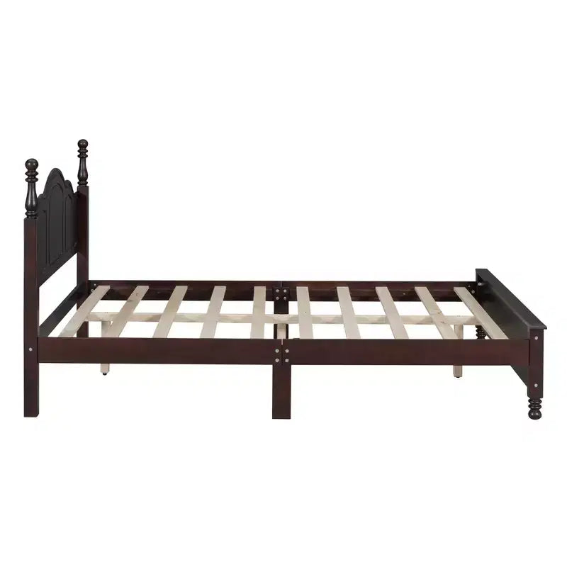 Ensemble de chambre 3 pièces - Lit plateforme Queen/Full et 2 tables de chevet