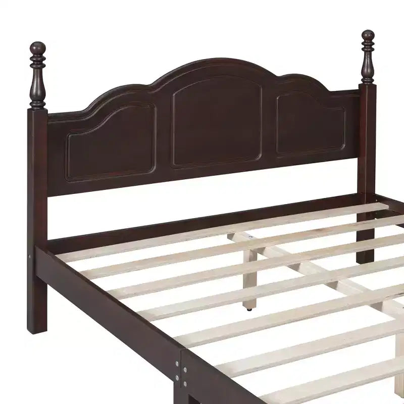 Ensemble de chambre 3 pièces - Lit plateforme Queen/Full et 2 tables de chevet