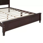 Ensemble de chambre 3 pièces - Lit plateforme Queen/Full et 2 tables de chevet