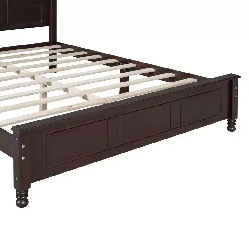 Ensemble de chambre 3 pièces - Lit plateforme Queen/Full et 2 tables de chevet
