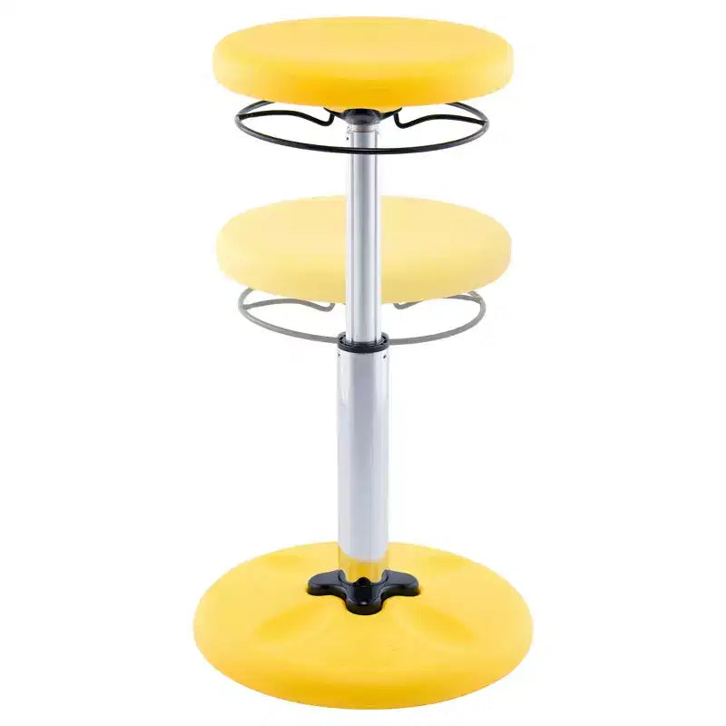 Chaise oscillante réglable pour enfants 42-61 cm - Jaune