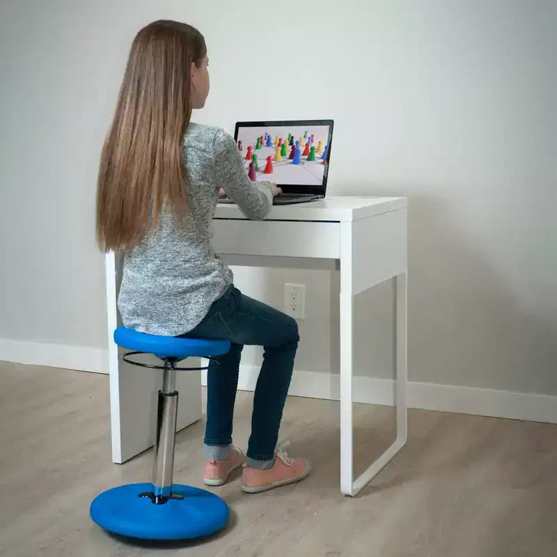 Chaise oscillante réglable pour enfants 42-61 cm - Jaune