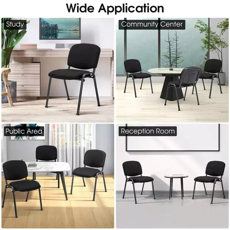 Chaises d'accueil pour conférences avec structure en métal thermolaqué