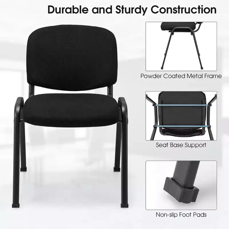 Chaises d'accueil pour conférences avec structure en métal thermolaqué