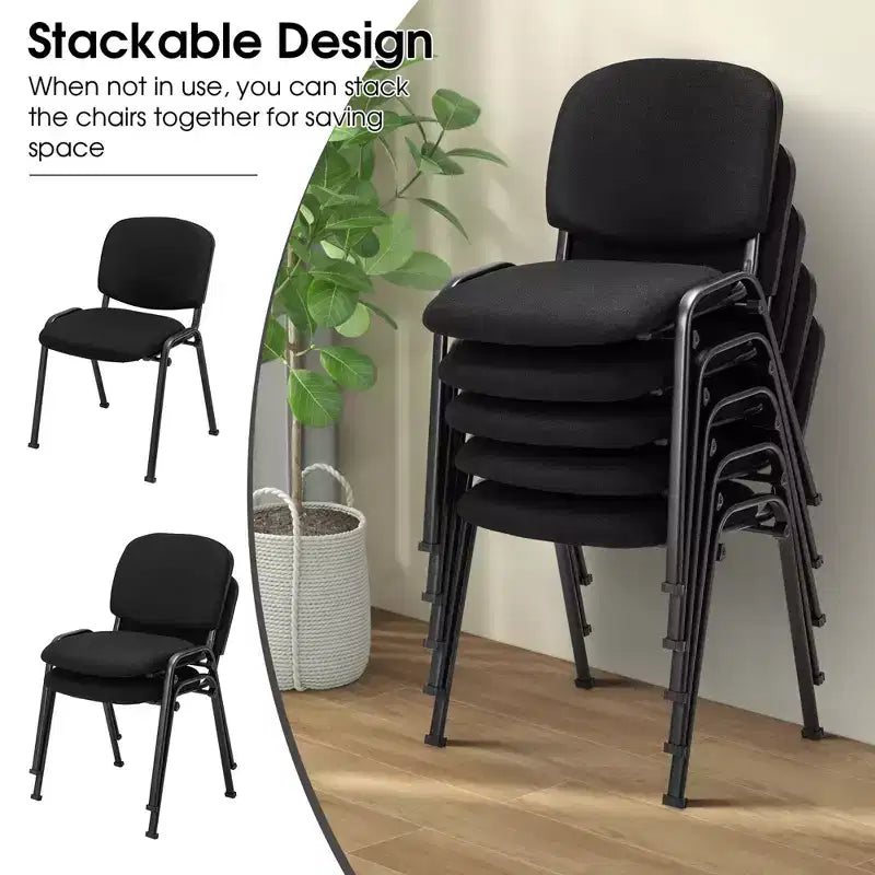 Chaises d'accueil pour conférences avec structure en métal thermolaqué