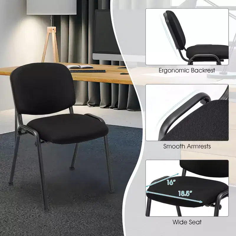 Chaises d'accueil pour conférences avec structure en métal thermolaqué