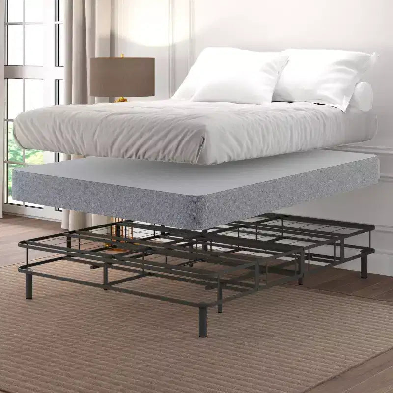 Sommier pliant avec pieds attachables - Capacité de 900 kg