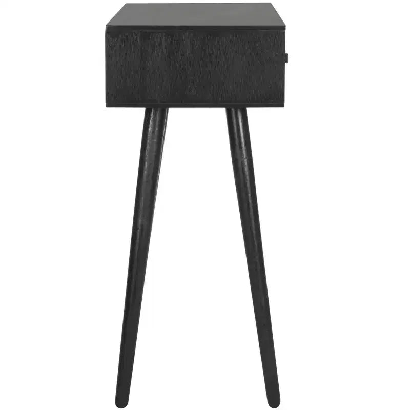 Console 2 tiroirs Dean - Blanc vieilli, Pin et MDF