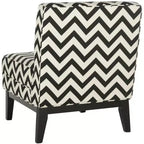 Fauteuil Club Armond sans accoudoirs - Argent et crème, mélange de lin