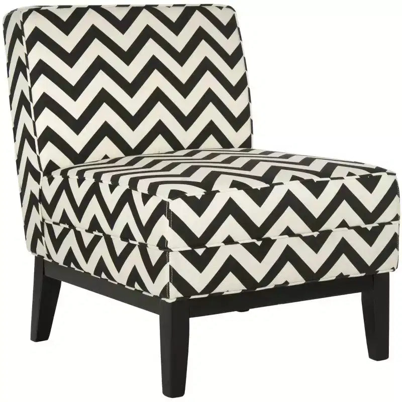 Fauteuil Club Armond sans accoudoirs - Argent et crème, mélange de lin
