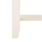 Table haute rectangulaire Aero - Blanche, 3 places, Bois d'hévéa