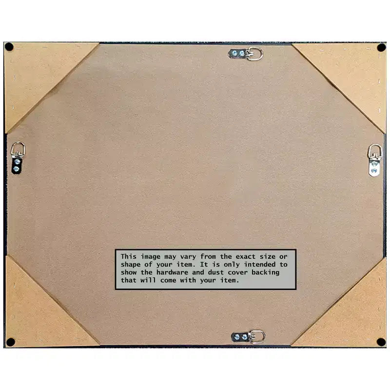 Miroir mural biseauté encadré, couleur miel et argent classique