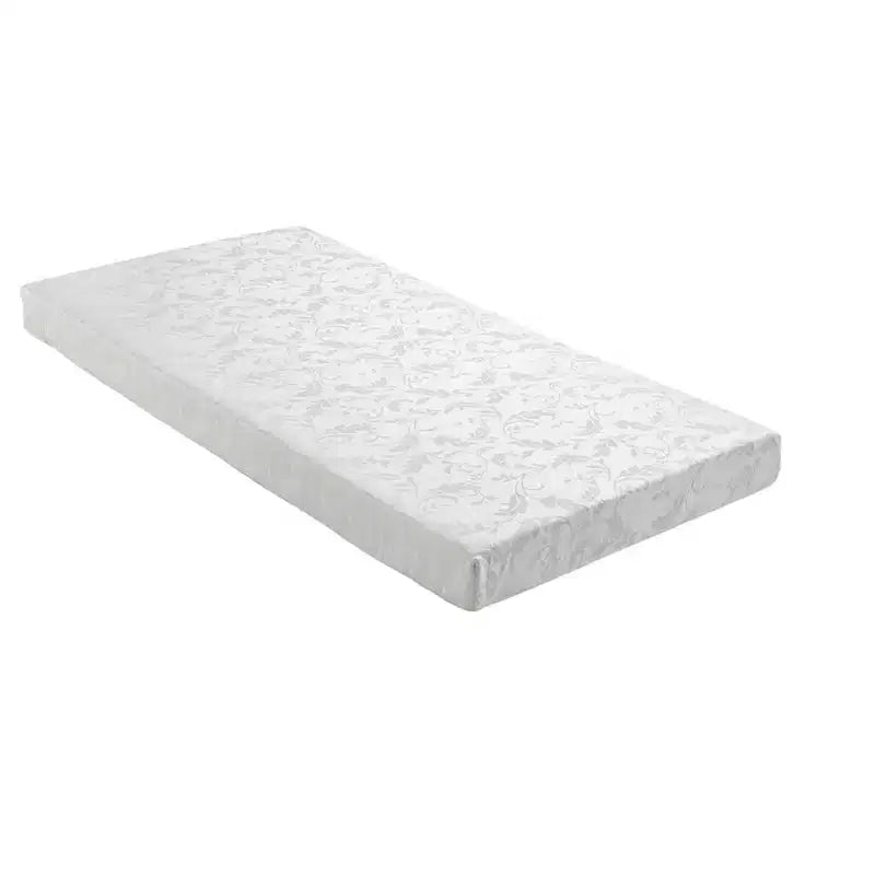 Matelas jumeau de 5 pouces en polyester ferme avec housse jacquard