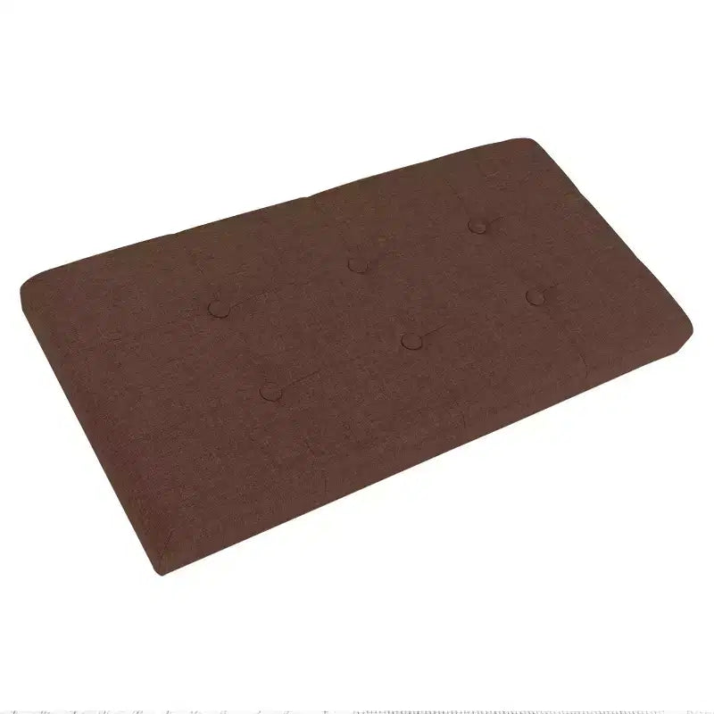 Pouffe de rangement pliable de 30 pouces avec bac amovible
