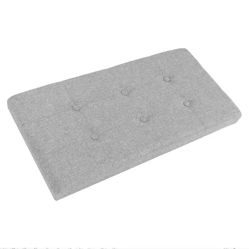 Pouffe de rangement pliable de 30 pouces avec bac amovible